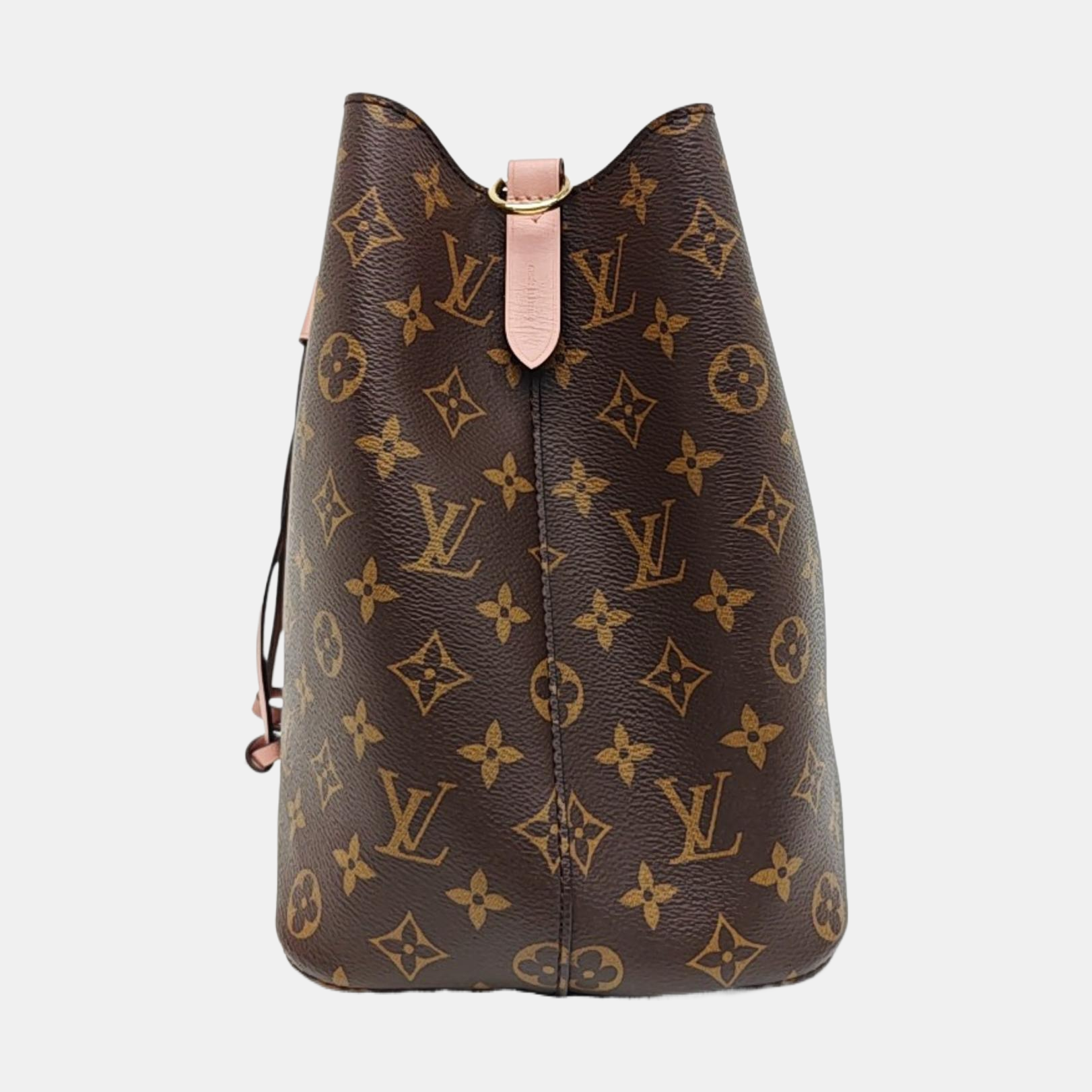 NÉONOÉ MM Monogram Coated Canvas Brown