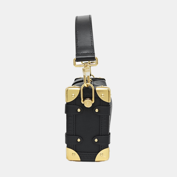 SIDE TRUNK PM Calfskin Black