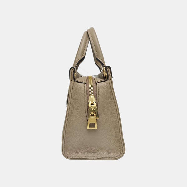 ONTHEGO EAST WEST PM Monogram Calfskin Gray