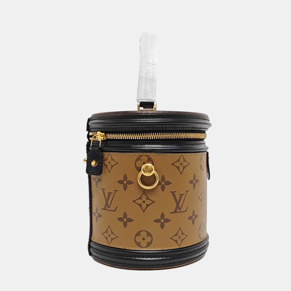 CANNES PM Monogram Coated Canvas Brown