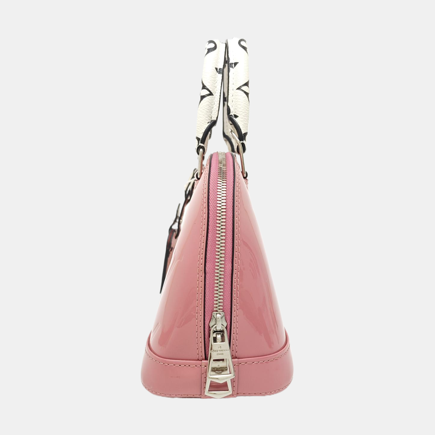 ALMA BB Monogram Patent Leather Pink