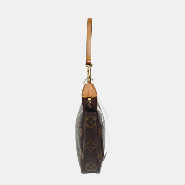 ACCESSOIRES Monogram Coated Canvas Brown