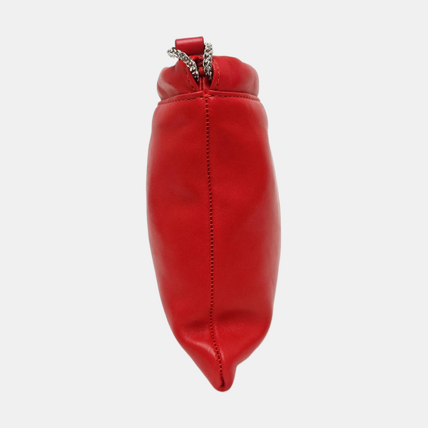 Lambskin Shoulder Bag Red