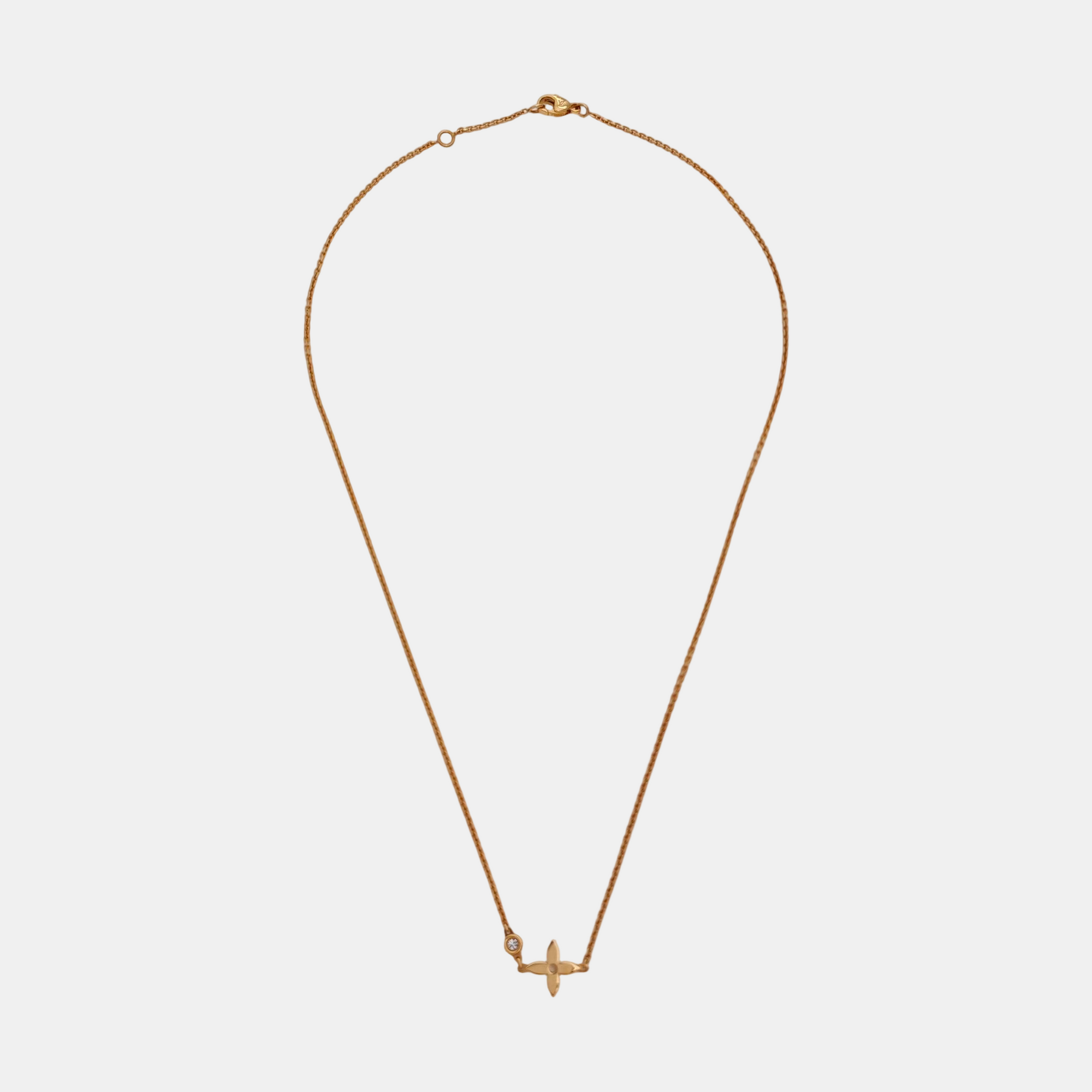 IDYLLE BLOSSOM 18k Gold Rose Gold Necklace