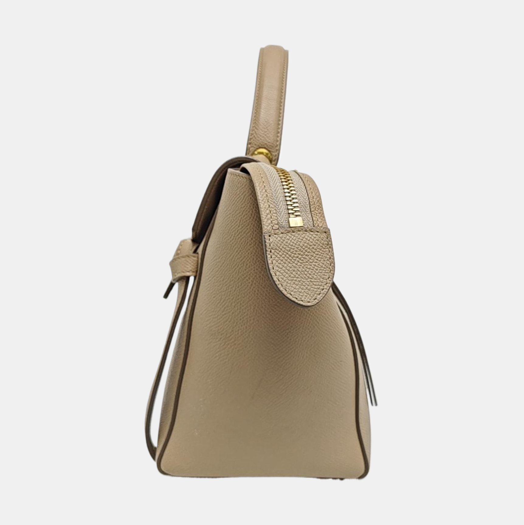 BELT Micro Calfskin Beige