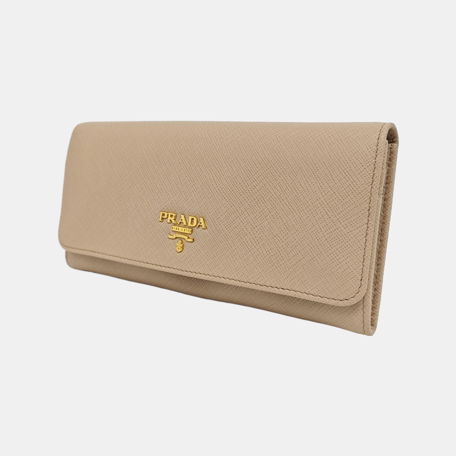 Calfskin Clutch Beige