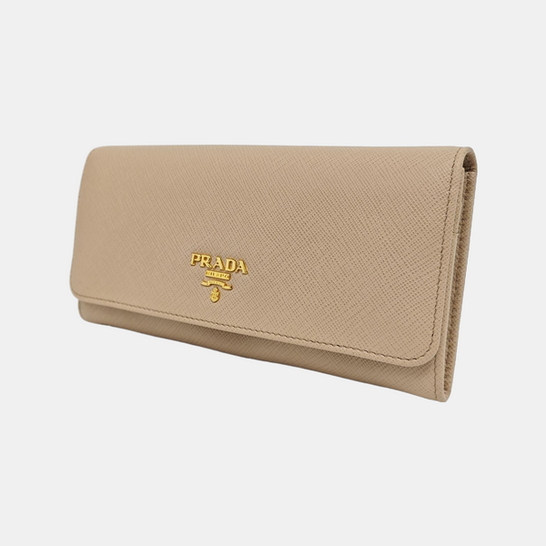 Calfskin Clutch Beige