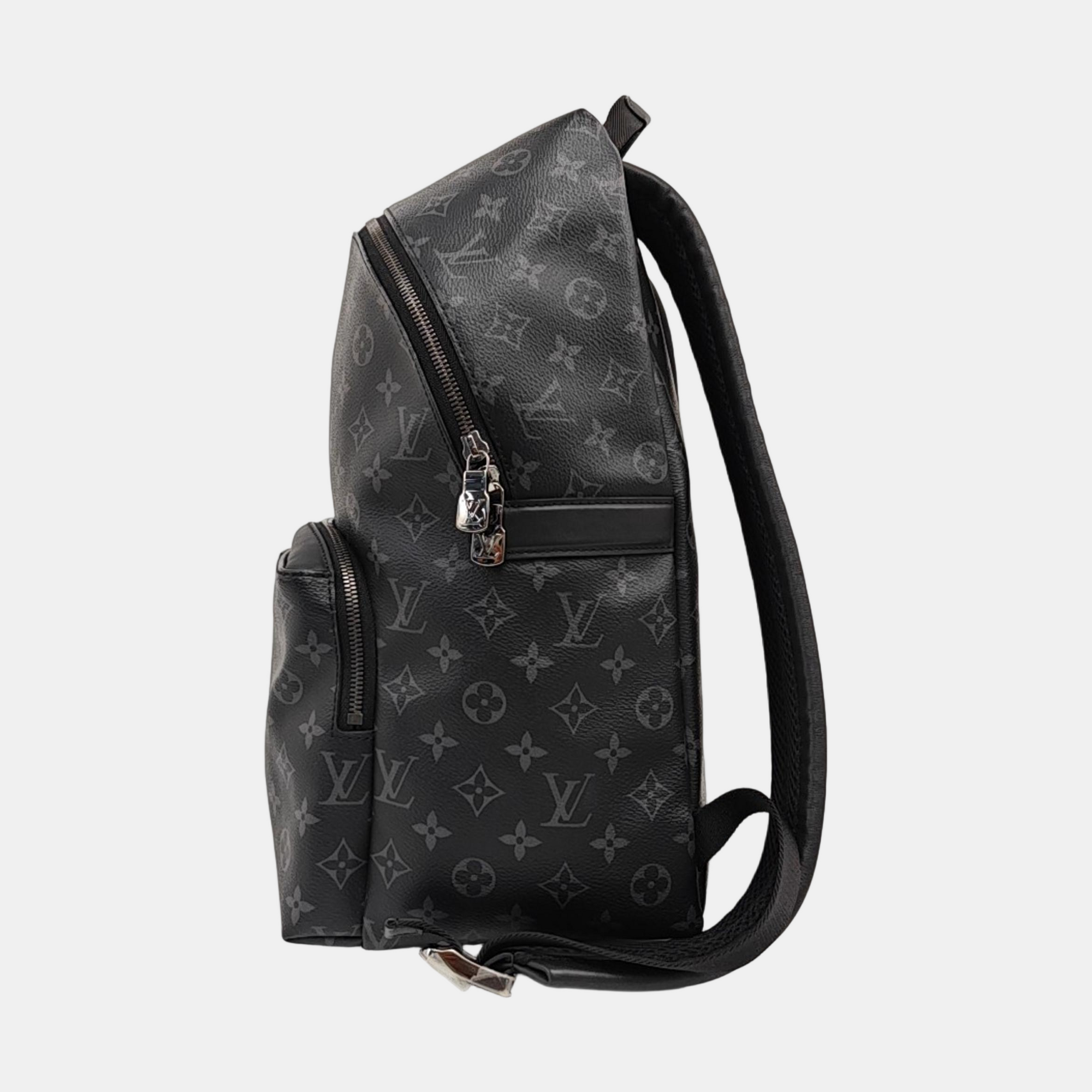 DISCOVERY PM Monogram Coated Canvas Black