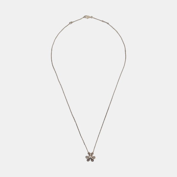 Frivole 18k White Gold Silver Necklace