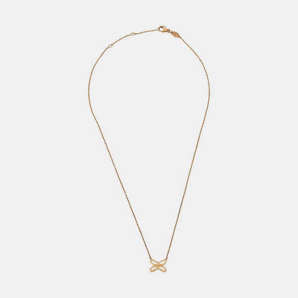 Jeux De Liens 18k Rose Gold Necklace