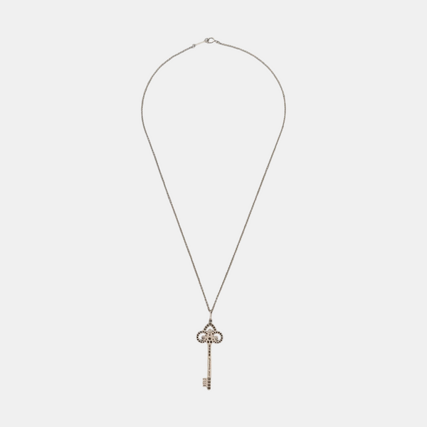 Tiffany Keys Platinum 950 Silver Necklace
