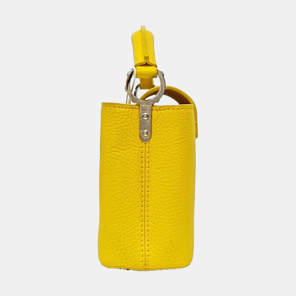 CAPUCINES Mini Calfskin Yellow