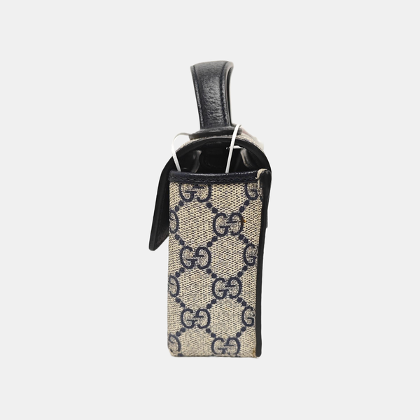 Padlock Mini Monogram Coated Canvas Beige