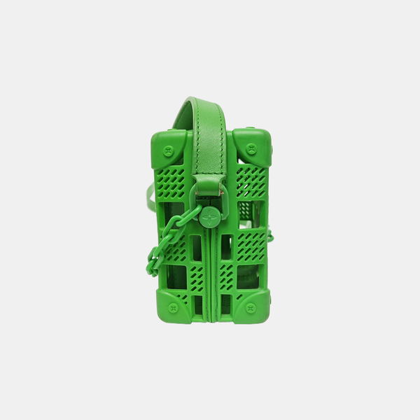 SOFT TRUNK Damier Rubber Green