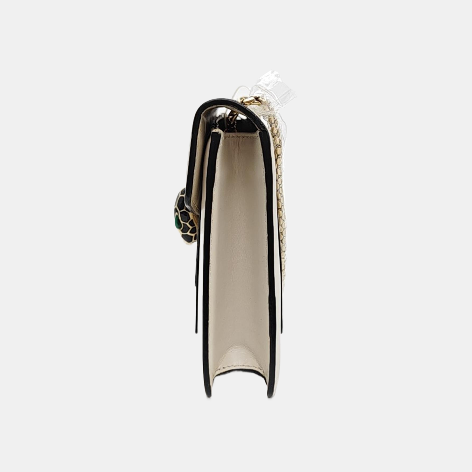 SERPENTI FOREVER Small Calfskin White