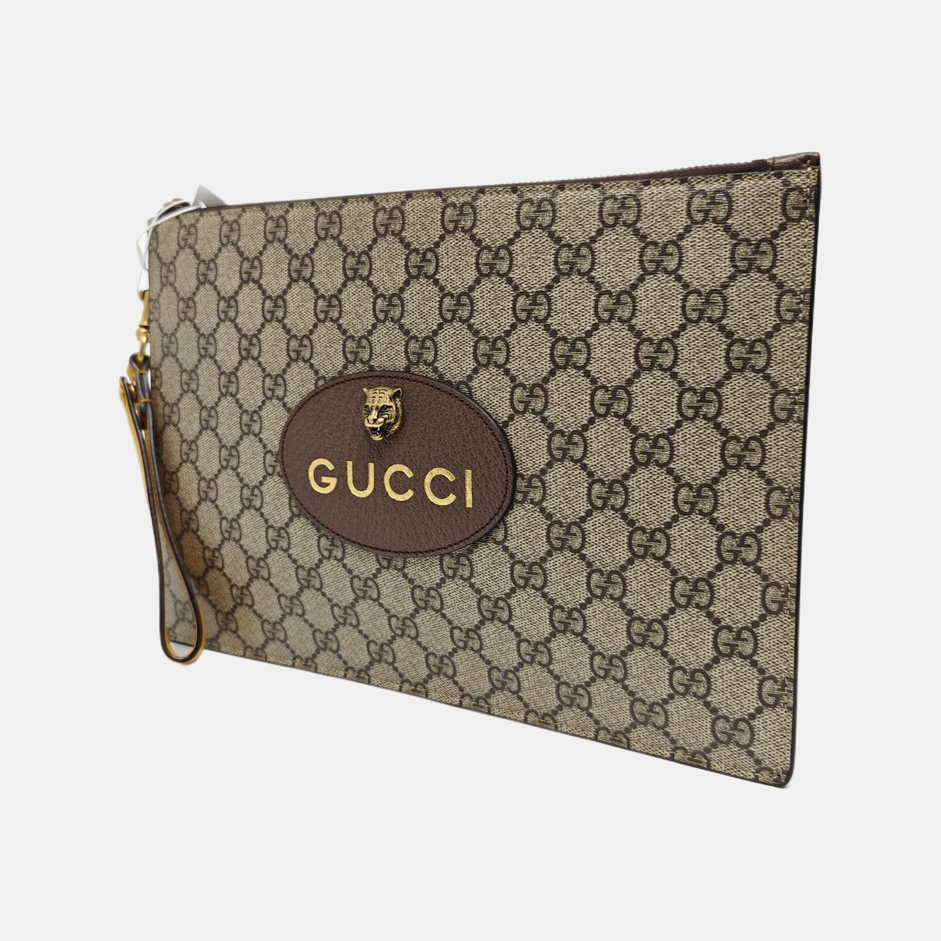 Neo Vintage Monogram Coated Canvas Beige