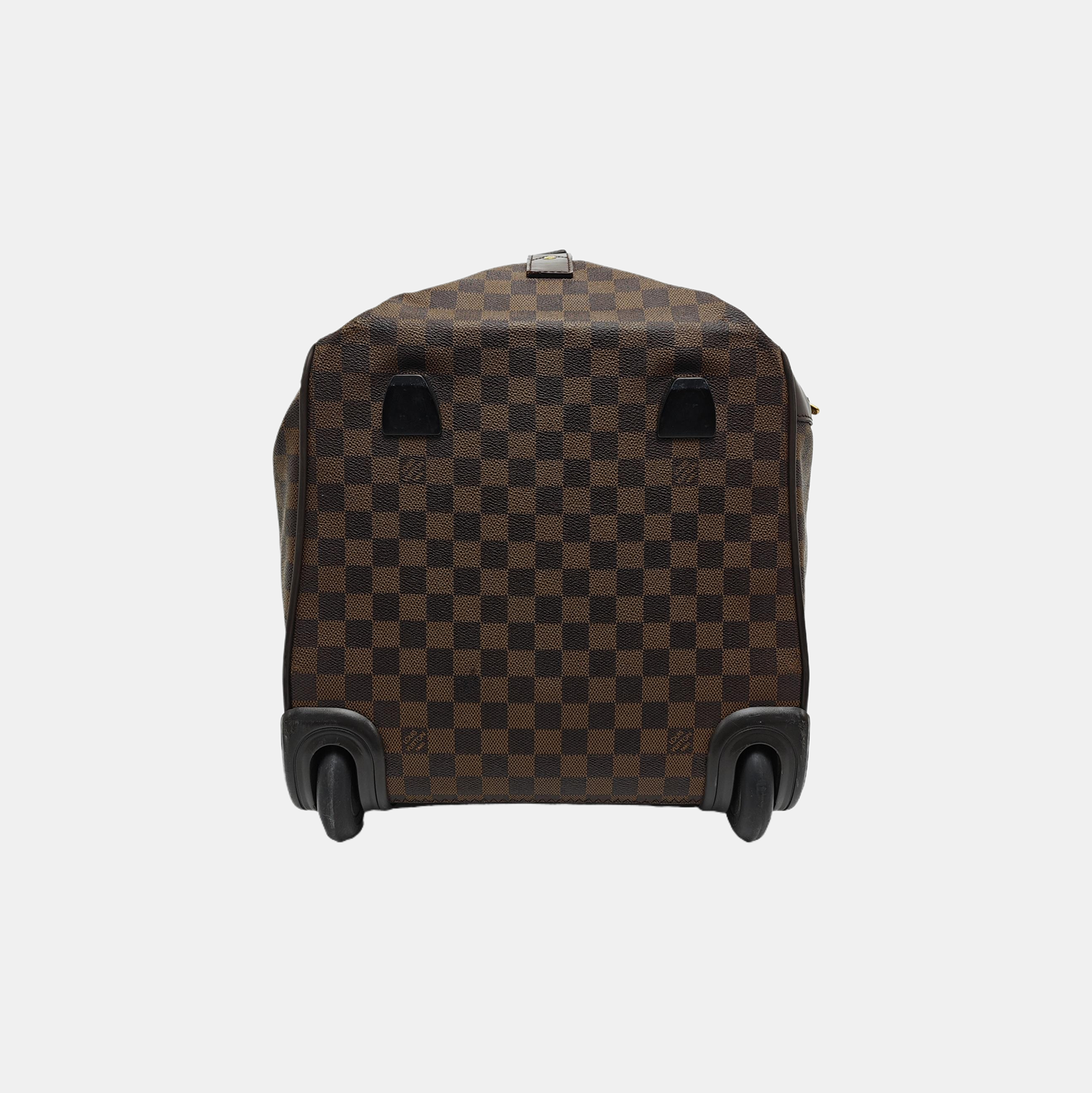 EOLE Damier Ebene Coated Canvas Brown