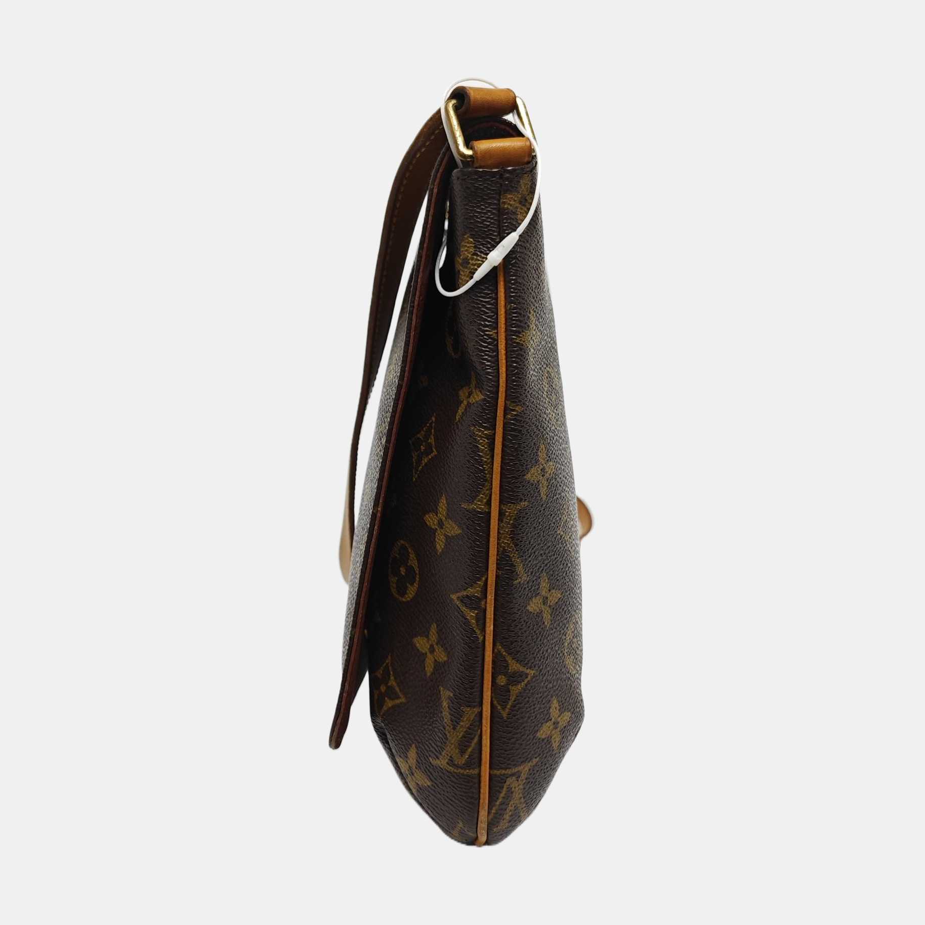 MUSETTE TANGO Monogram Coated Canvas Brown
