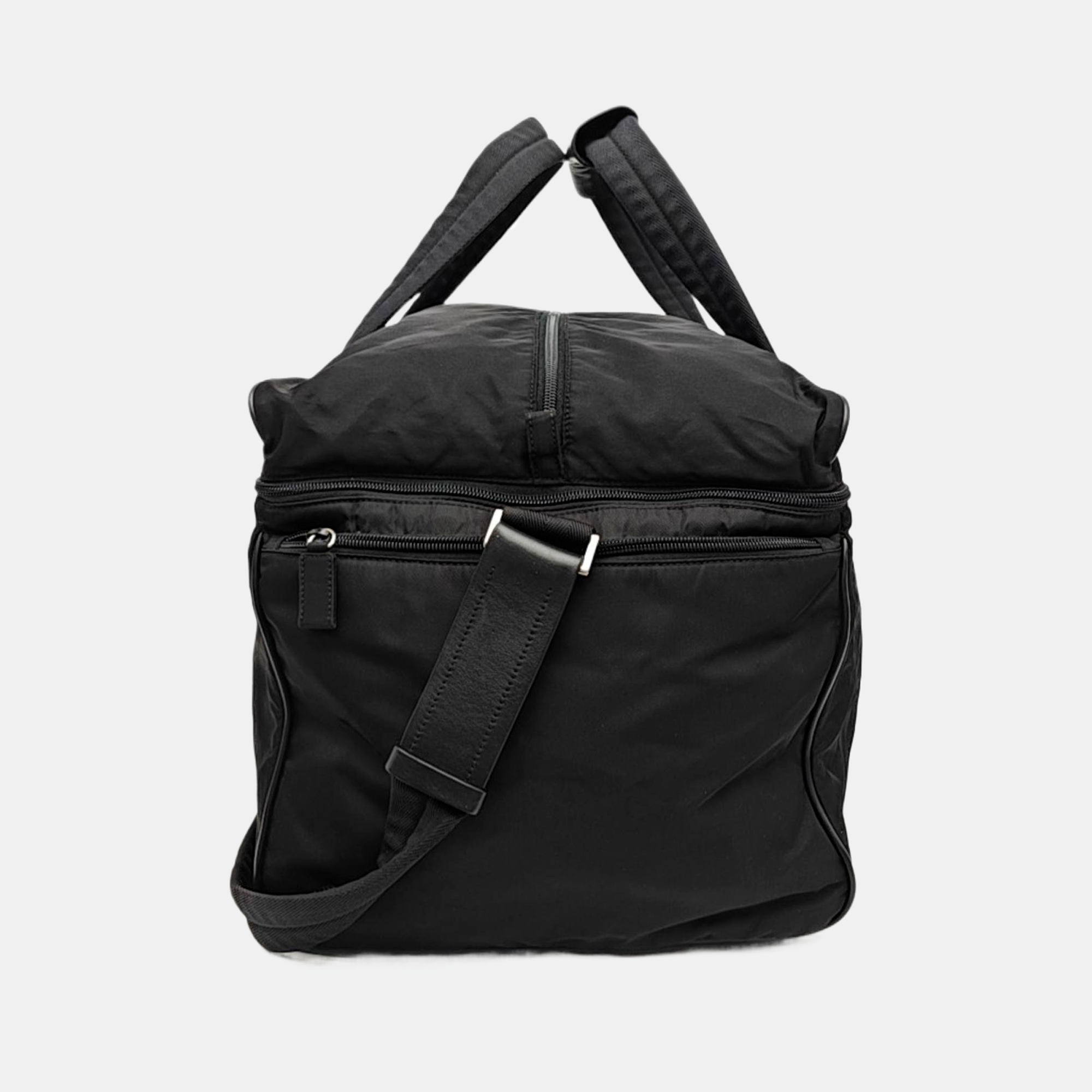 Nylon Shoulder Bag Black