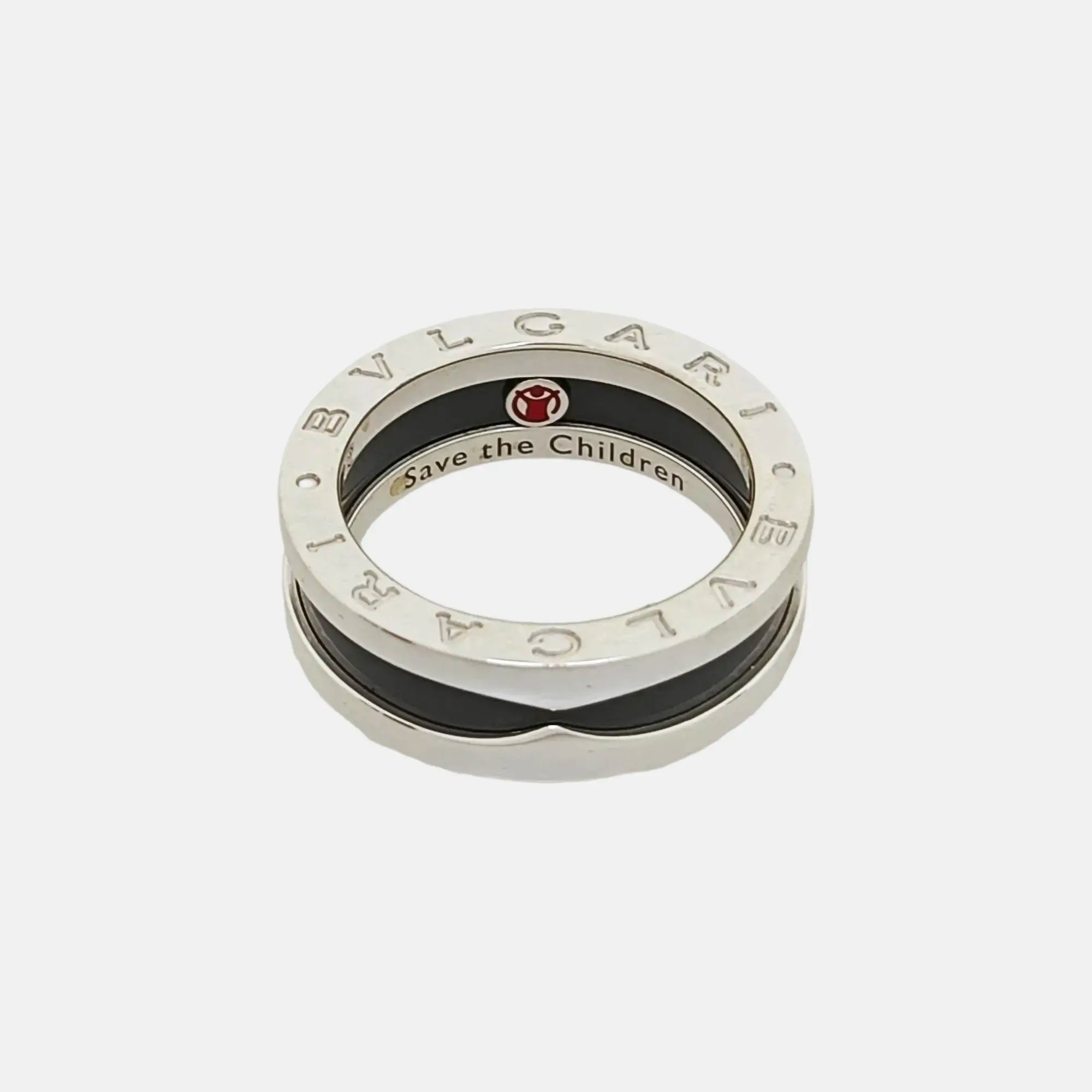B.ZERO1 925 Sterling Silver Ring EU 52