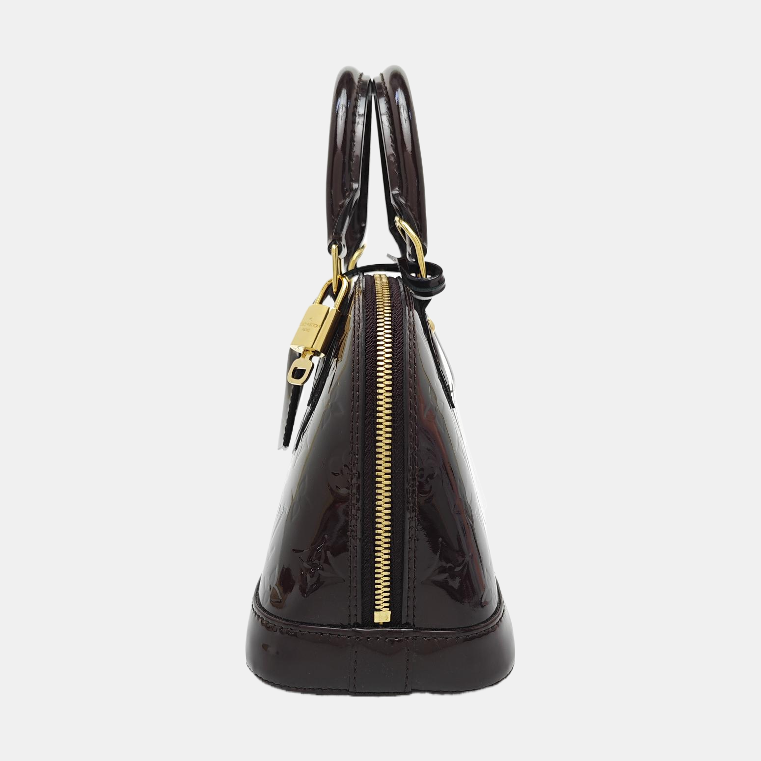ALMA BB Monogram Calfskin Red