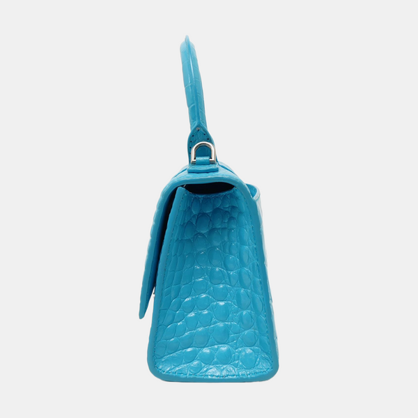 Hourglass XS Calfskin Blue