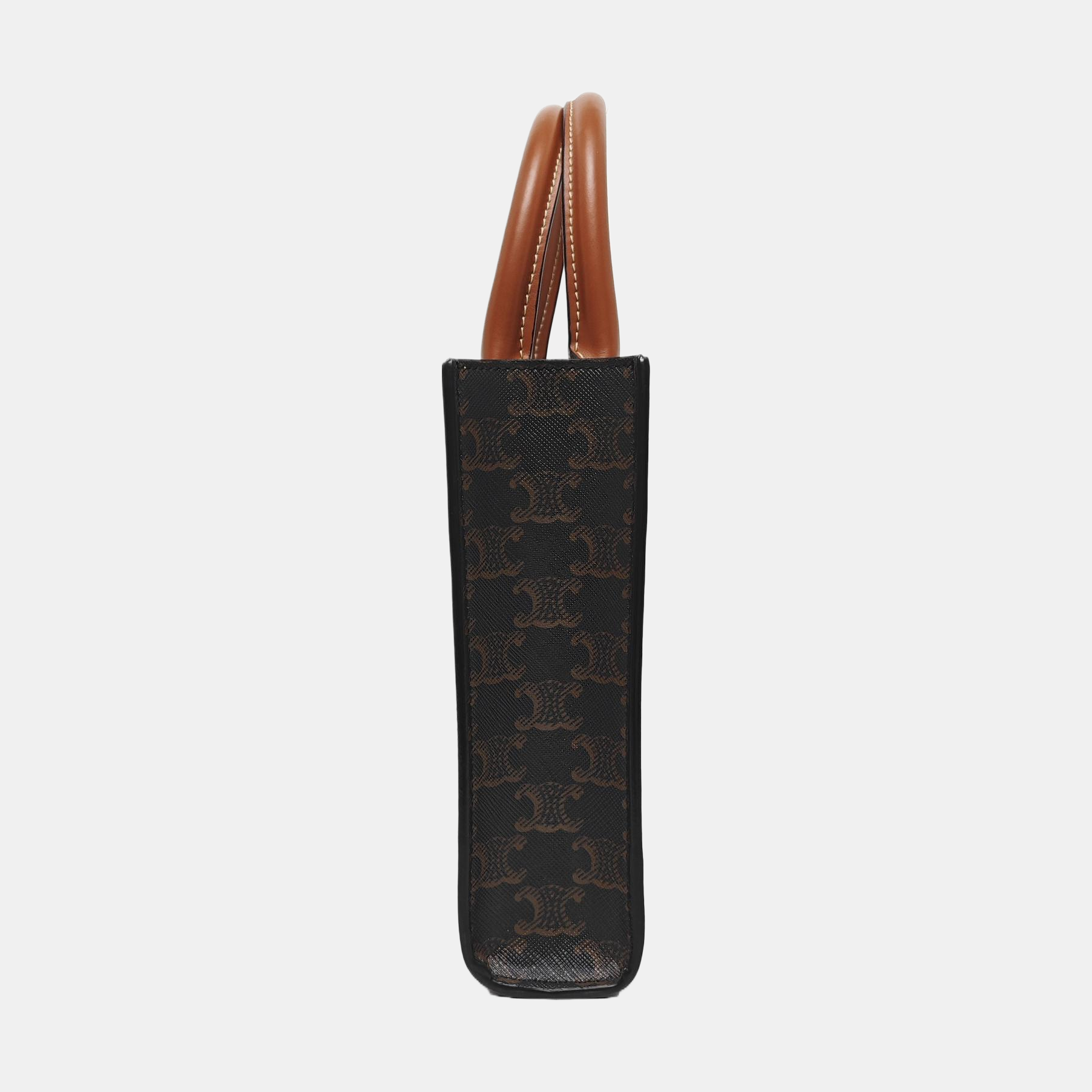 CABAS CELINE Mini Coated Canvas Brown