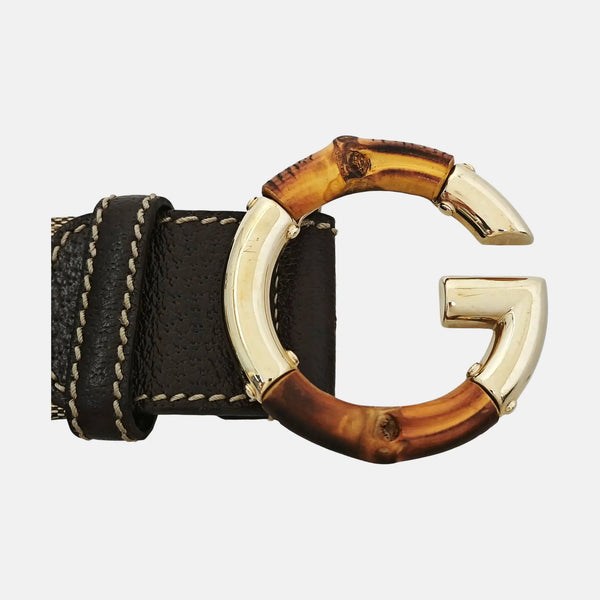 Fabric Belt Brown