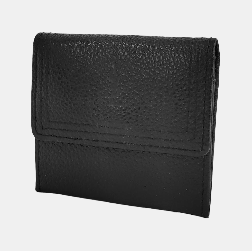 Calfskin Black Card Holder