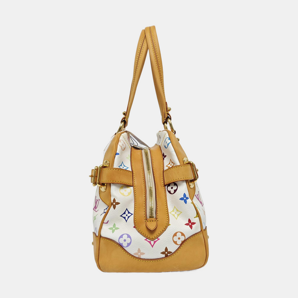 LV × TM CLAUDIA Monogram Coated Canvas White