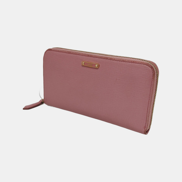 Calfskin Wallet Pink