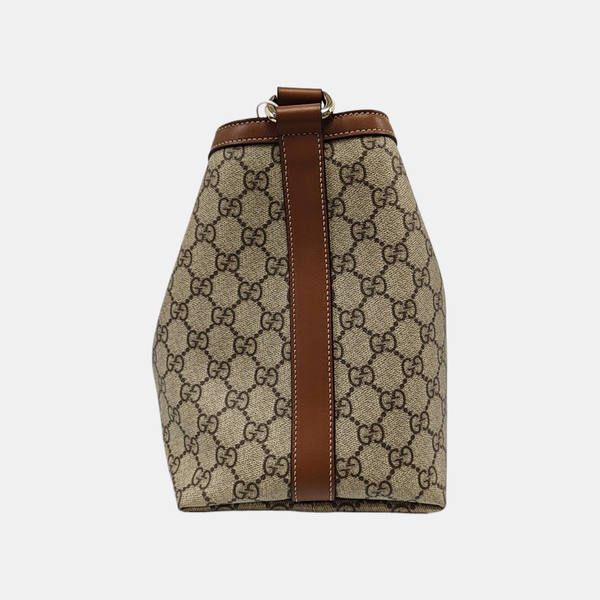 Padlock Medium Monogram Canvas Beige