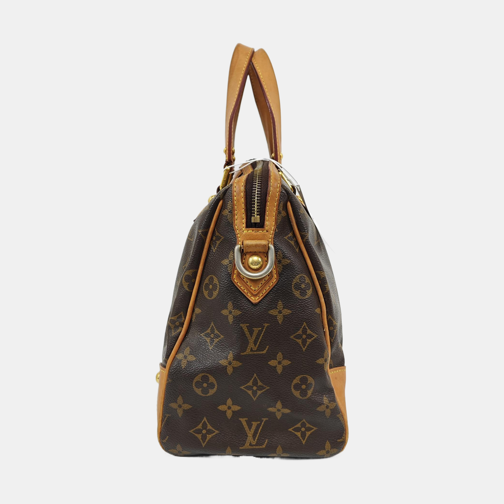 RETIRO NM Monogram Coated Canvas Brown