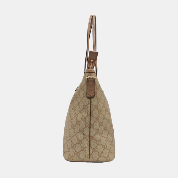 Monogram Coated Canvas Tote Bag Pink