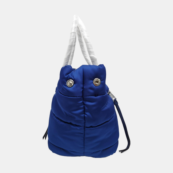 Nylon Quilted Nylon Blue