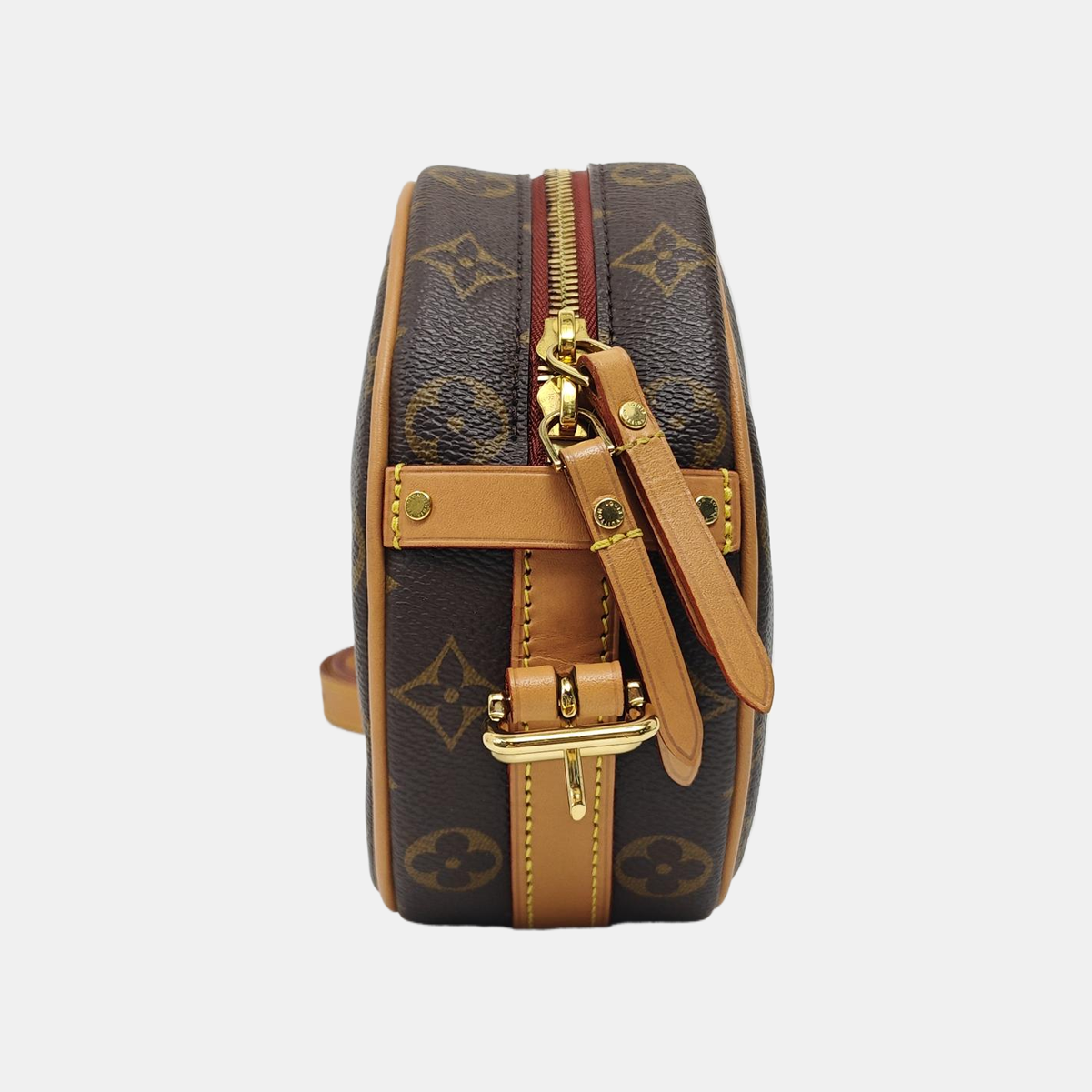BOITE CHAPEAU PM Monogram Coated Canvas Brown