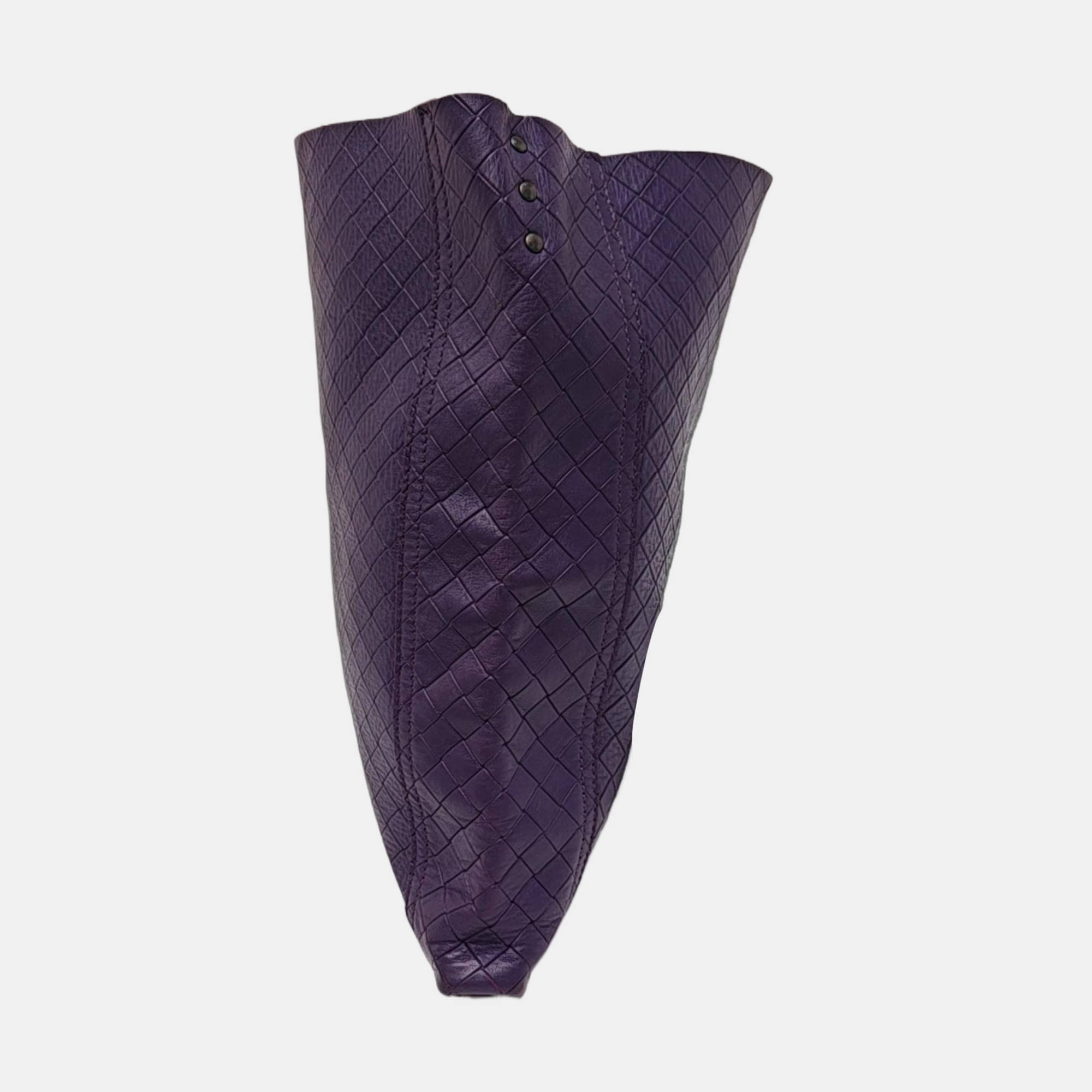 Calfskin Tote Bag Purple