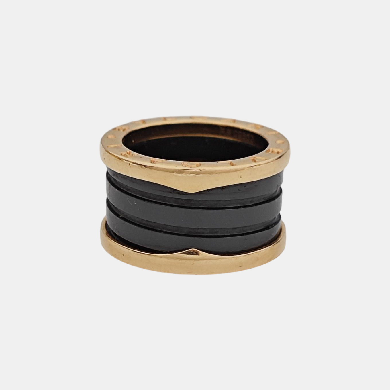 B.ZERO1 18k Rose Gold Ring EU 50