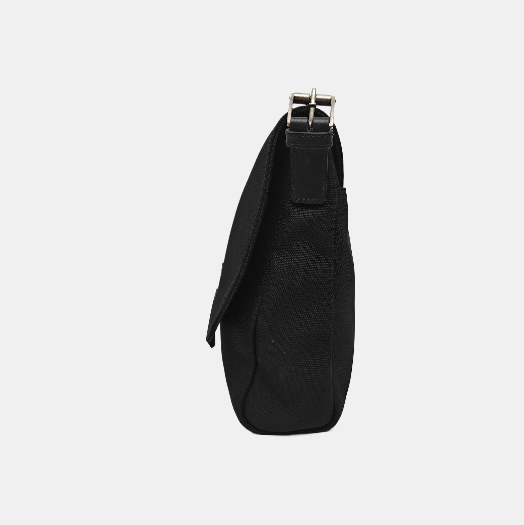 Canvas Crossbody Bag Black