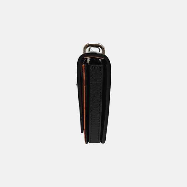 D-Ring Mini Calfskin Black