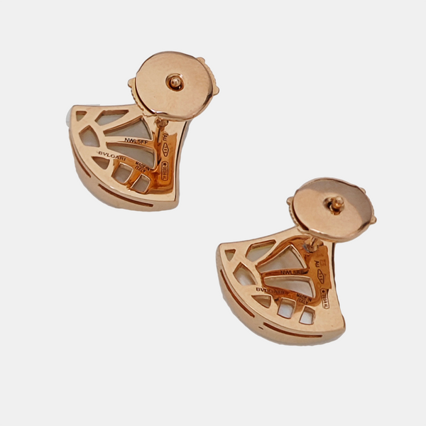 DIVAS' DREAM Rose Gold Stud Earrings
