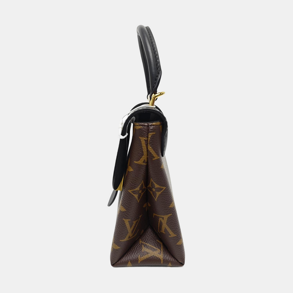 LOCKY BB Monogram Coated Canvas Brown