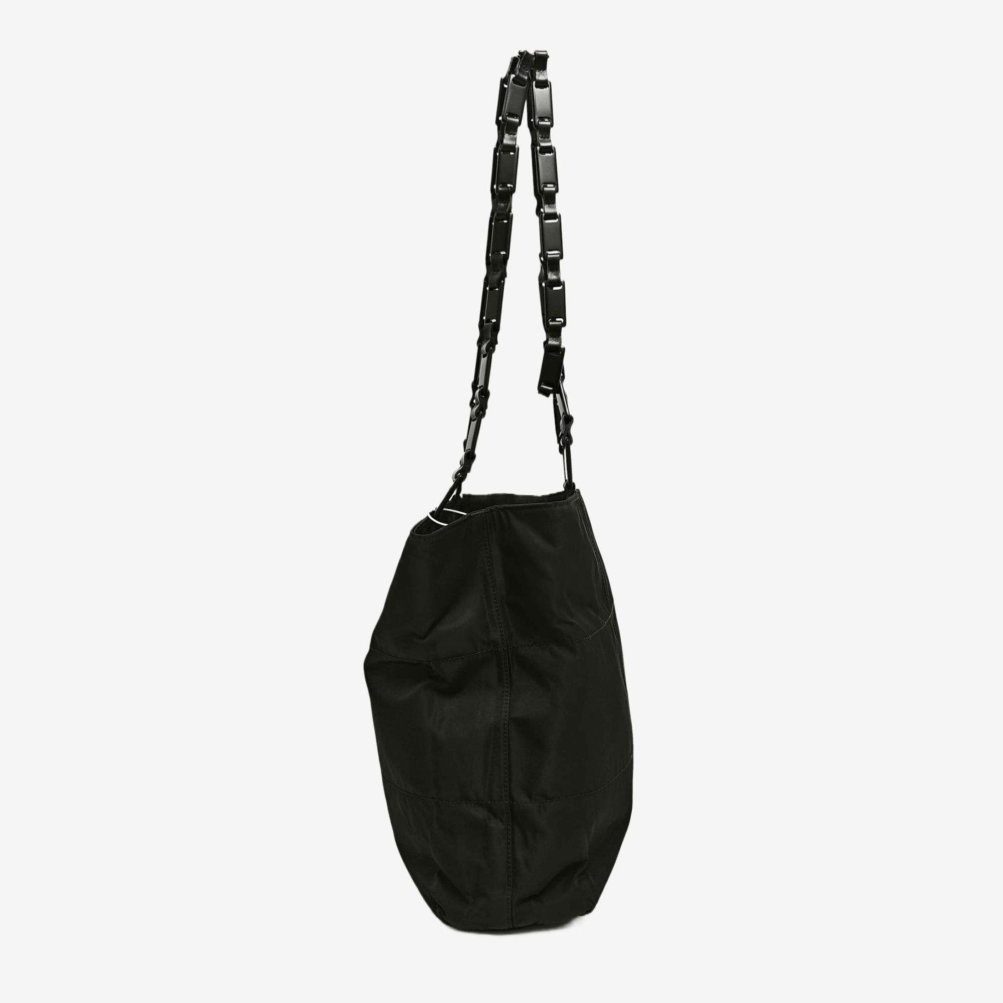 Nylon Shoulder Bag Black