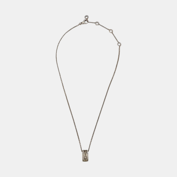 PARENTESI 18k White Gold Silver Necklace