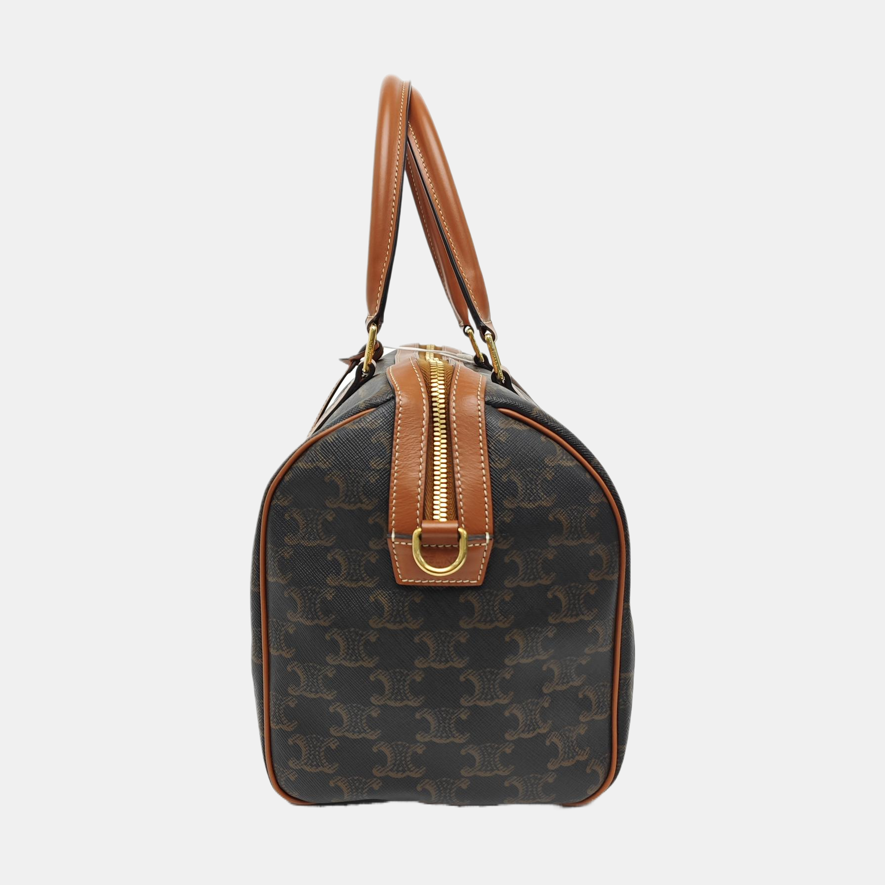 TRIOMPHE CANVAS Medium Coated Canvas Brown
