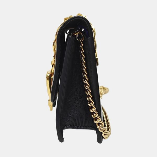 Sylvie Super Mini Calfskin Black