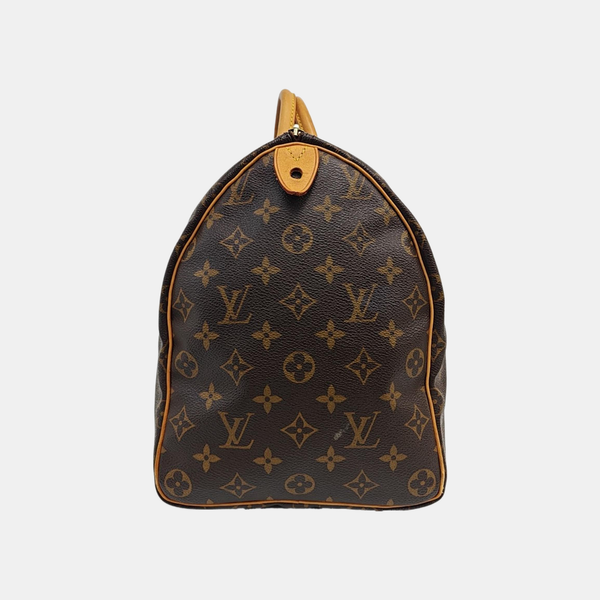 SPEEDY 40 Monogram Coated Canvas Brown