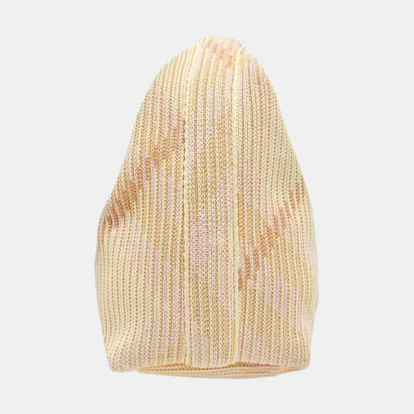Fabric Top Handle Bag Mini Pink