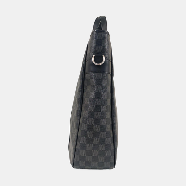 TADAO MM Damier Graphite Coated Canvas Gray