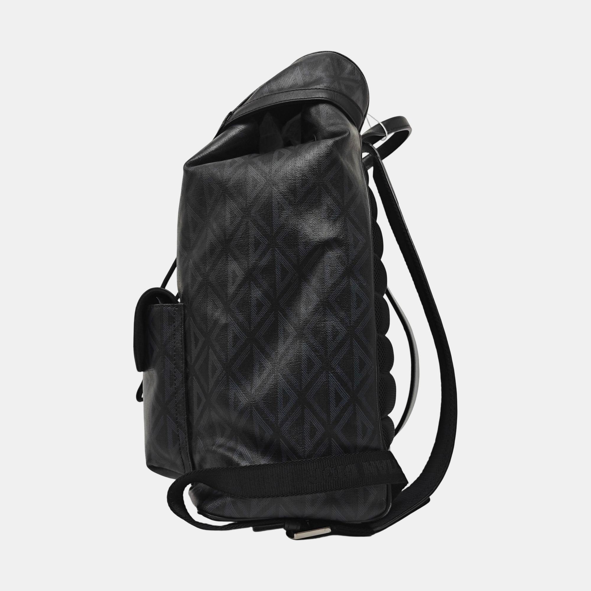 Hit The Road Coated Canvas Black
